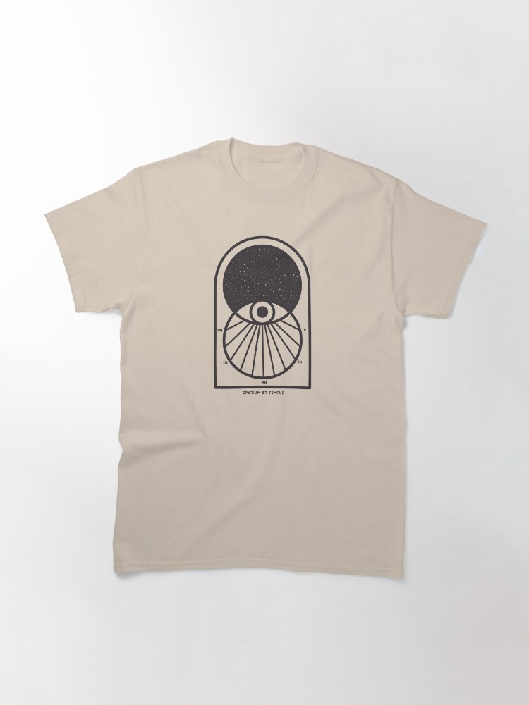 Alternate view of Space and Time Classic T-Shirt