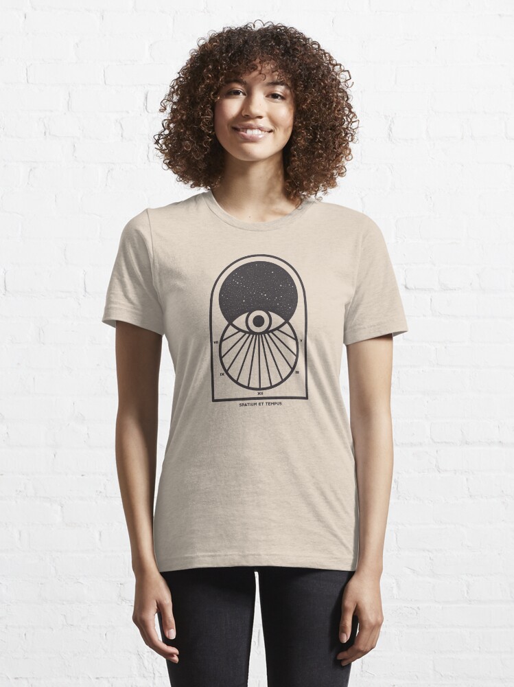 Alternate view of Space and Time Essential T-Shirt