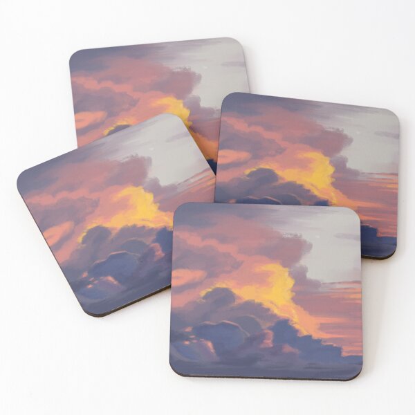 Item preview, Cloud Sunset Print designed and sold by ArtbyAbbyLamdan.