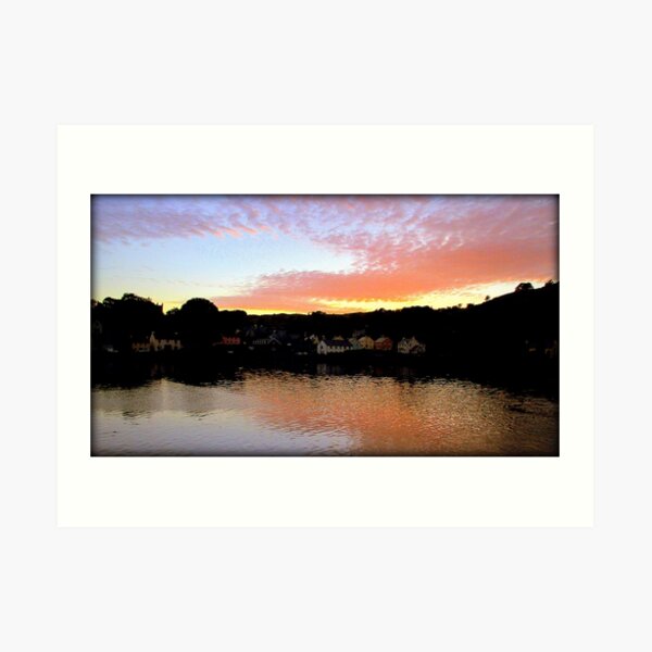 Union hall- Skibbereen Co Cork Ireland Art Print
