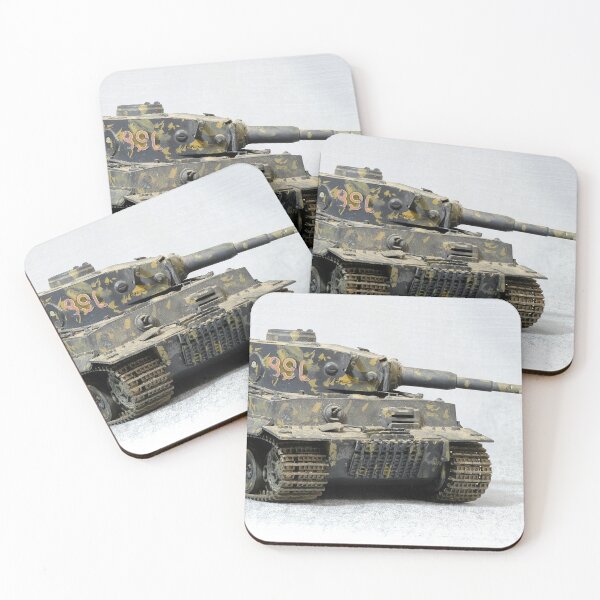Tiger Tank Mk1 Coasters (Set of 4)