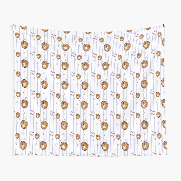 Baseball and Glove Tapestry