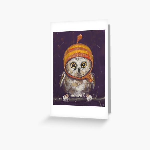 Cosy Owelette Greeting Card