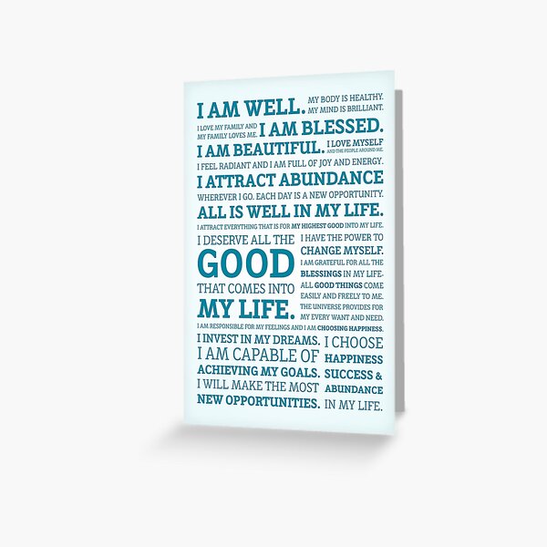 Artikel-Vorschau von Positive Affirmationen (Farbe), designt und verkauft von worldpeas.