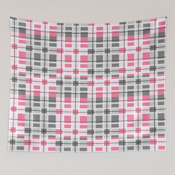 Item preview, Pink Nursery Plaid  designed and sold by FantasySkyArt.