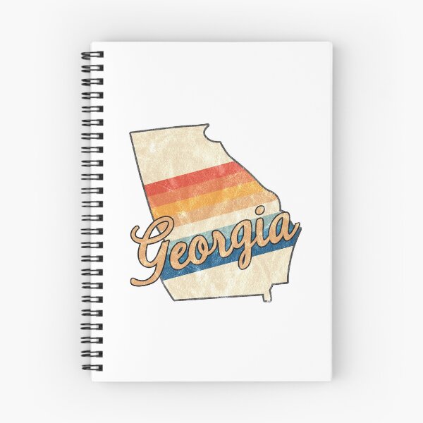 Item preview, Georgia State | Colorful Retro 70s Design | Distressed designed and sold by PraiseQuotes.
