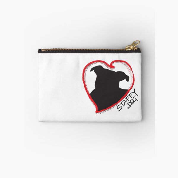 Item preview, Staffy Dog in My Heart designed and sold by amanda metalcat dodds.