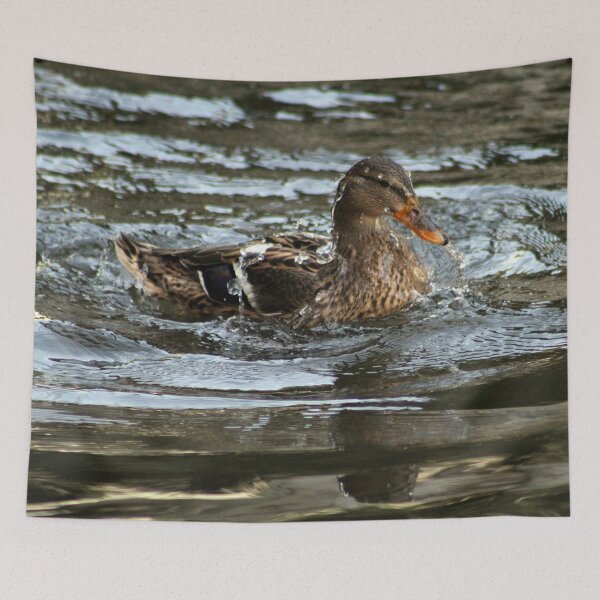 Item preview, Mallard Duck Swimming Bathing Pond designed and sold by Anna Lemos.
