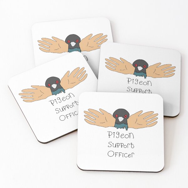 Item preview, 'Pigeon Support Officer' by Hannah Stringer (Stringer Things) designed and sold by stringerthings.