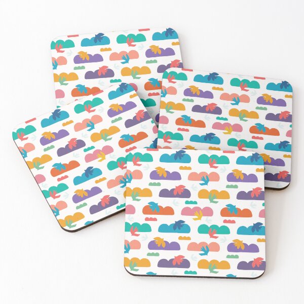 Item preview, Abstract bird cloud cut out shapes.  designed and sold by Limolida.