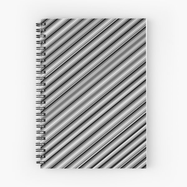 Item preview, Diagonal Black and Gray Stripes designed and sold by ehadams.