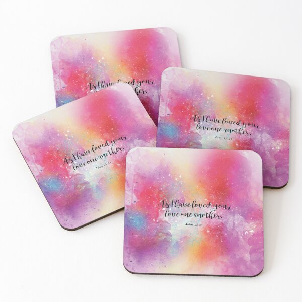 Item preview, As I have loved you, love one another.  John 13:34 designed and sold by StudioCitrine.