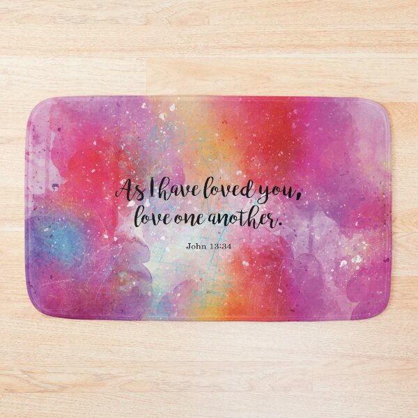 Item preview, As I have loved you, love one another.  John 13:34 designed and sold by StudioCitrine.