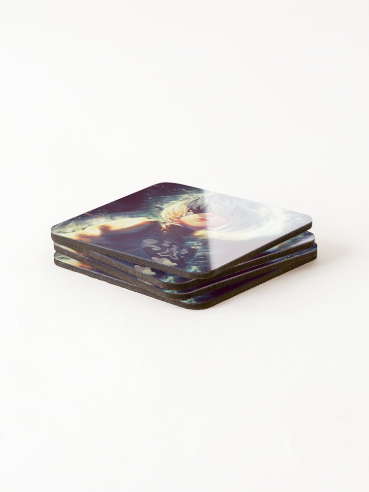Thumbnail 4 of 5, Coasters (Set of 4), 2B Particle Style designed and sold by antinclude.