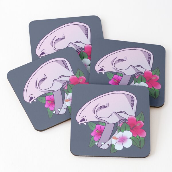 Item preview, hibiscus skull designed and sold by filler raccoon.