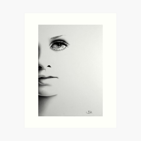 Item preview, The Half Series. Twiggy designed and sold by IleanaHunterArt.