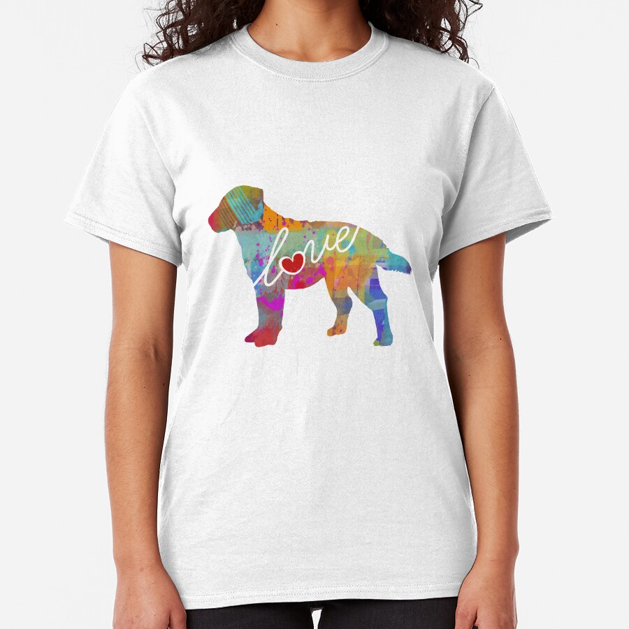 Chesapeake Bay Retriever (Chessie) Love - A Bright and Colorful Watercolor Style Gift Classic T-Shirt