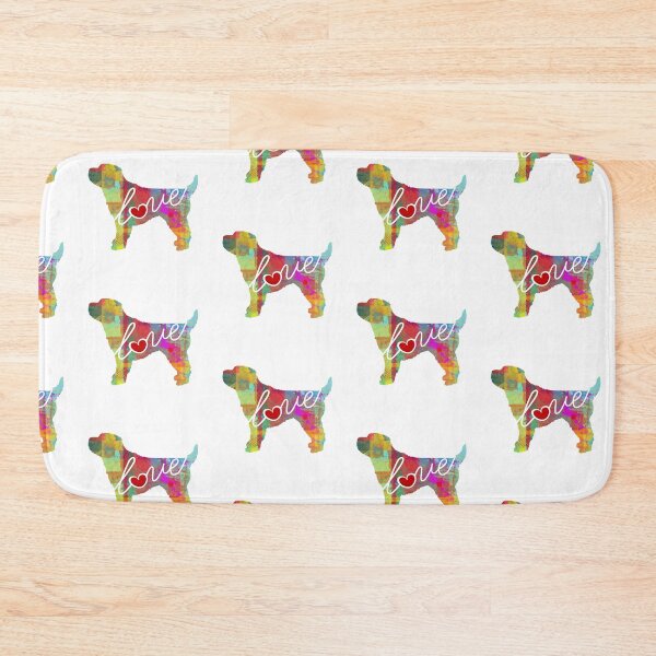 Item preview, Cockapoo (Cocker Spaniel / Poodle) Love - A Bright and Colorful Watercolor Style Gift designed and sold by traciwithani.