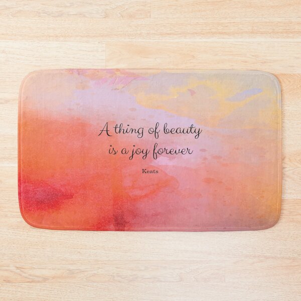 Item preview, A thing of beauty is a joy forever. Keats designed and sold by StudioCitrine.