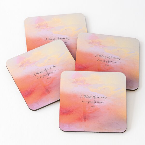 Item preview, A thing of beauty is a joy forever. Keats designed and sold by StudioCitrine.