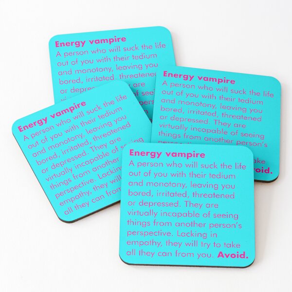 Item preview, ENERGY VAMPIRE DEFINITION - WHAT WE DO IN THE SHADOWS designed and sold by Clifford Hayes.