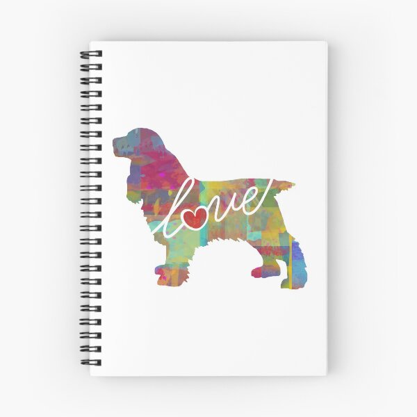 Item preview, Cocker Spaniel Love - A Bright and Colorful Watercolor Style Gift designed and sold by traciwithani.
