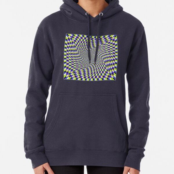 Optical #Art: Moving #Pattern #Illusion - #OpArt  Pullover Hoodie