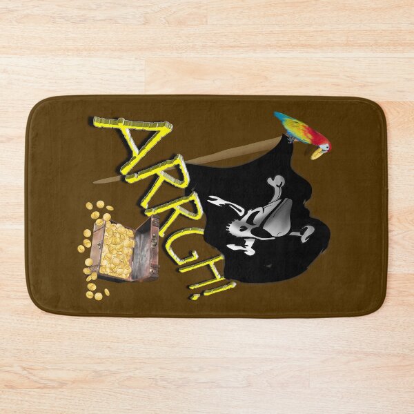 Item preview, Pirate Flag with Treasure Chest - ARRGH!  designed and sold by Gravityx9.