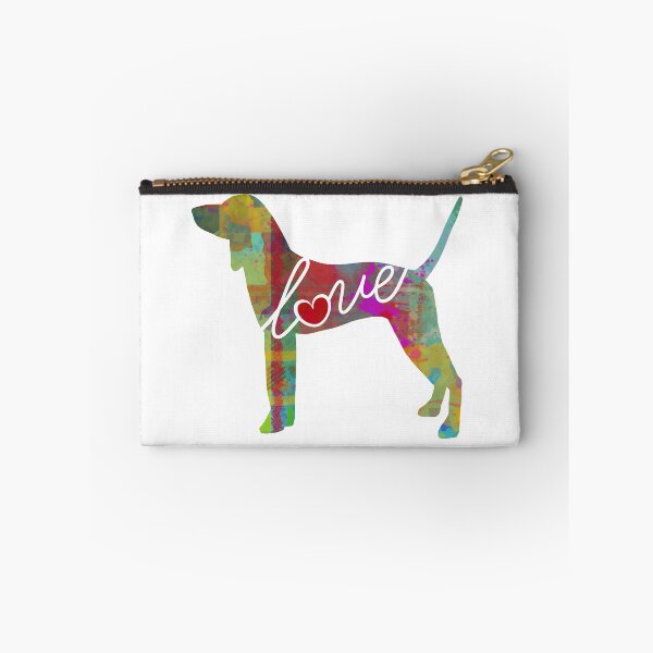 Item preview, Coonhound Love - A Bright and Colorful Watercolor Style Gift designed and sold by traciwithani.