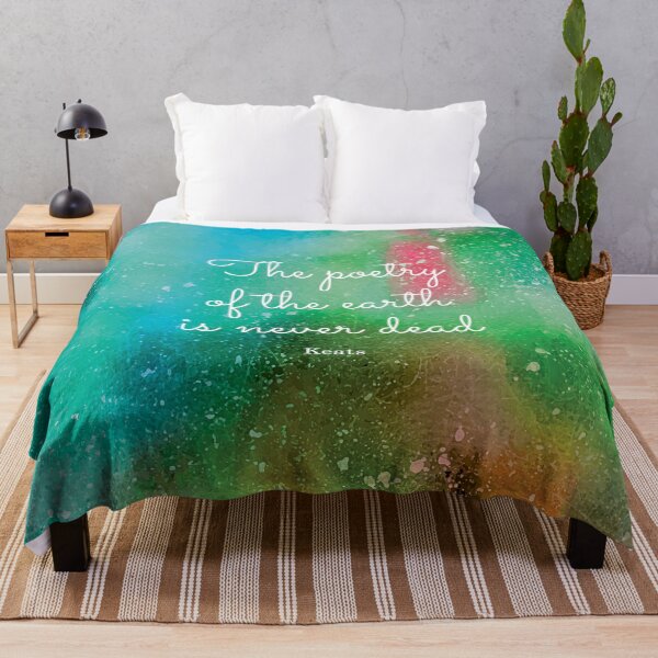 Item preview, The poetry of the earth is never dead, Keats designed and sold by StudioCitrine.