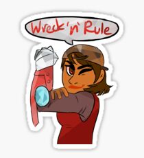 Verity - Wreck 'n' Rule Sticker
