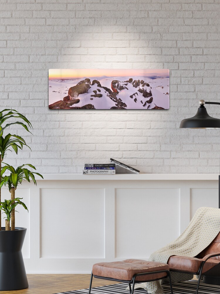 Thumbnail 1 of 4, Metal Print, Summit from North Rams Head, Mt Kosciuszko, New South Wales, Australia designed and sold by Michael Boniwell.