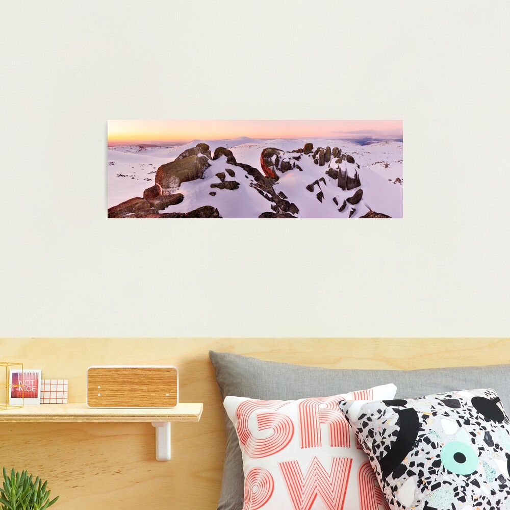 Summit from North Rams Head, Mt Kosciuszko, New South Wales, Australia Photographic Print