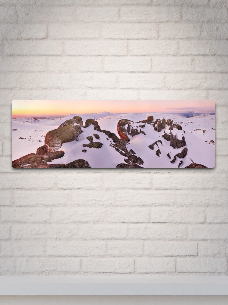 Thumbnail 2 of 4, Metal Print, Summit from North Rams Head, Mt Kosciuszko, New South Wales, Australia designed and sold by Michael Boniwell.