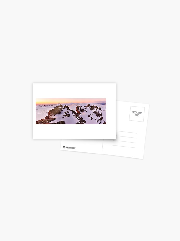 Thumbnail 1 of 2, Postcard, Summit from North Rams Head, Mt Kosciuszko, New South Wales, Australia designed and sold by Michael Boniwell.