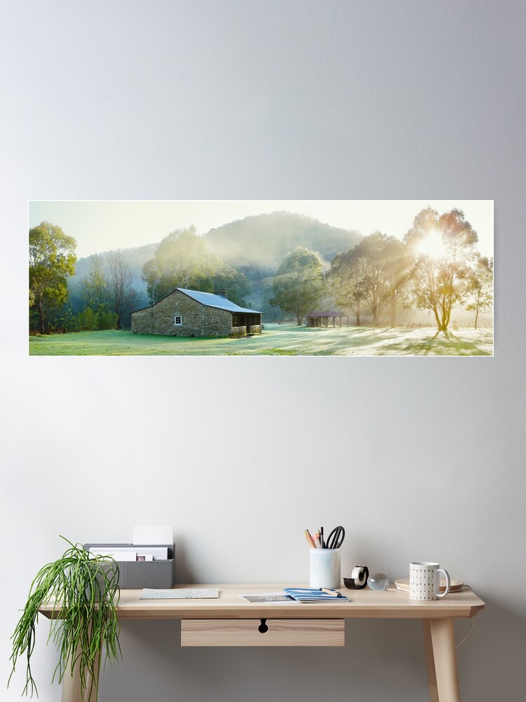 Thumbnail 2 of 3, Poster, Geehi Hut, Kosciuszko National Park, New South Wales, Australia designed and sold by Chockstone.