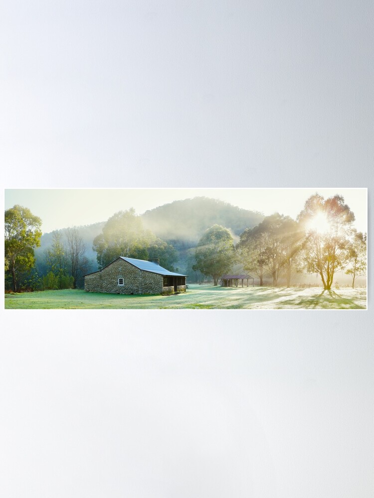 Thumbnail 1 of 3, Poster, Geehi Hut, Kosciuszko National Park, New South Wales, Australia designed and sold by Chockstone.