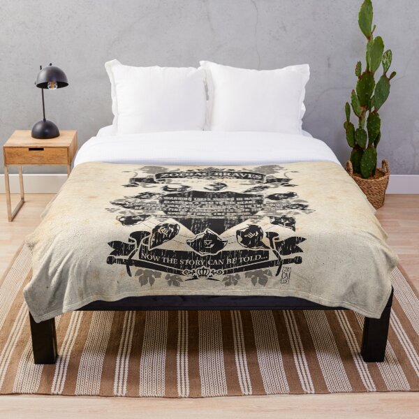 Zodiac Braves Throw Blanket