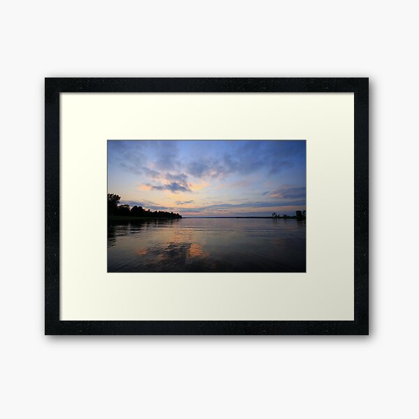 Voyageur Sunset Framed Art Print
