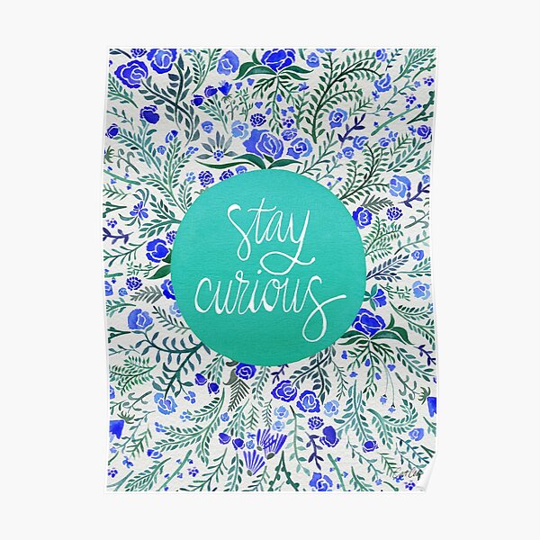 Stay Curious Poster