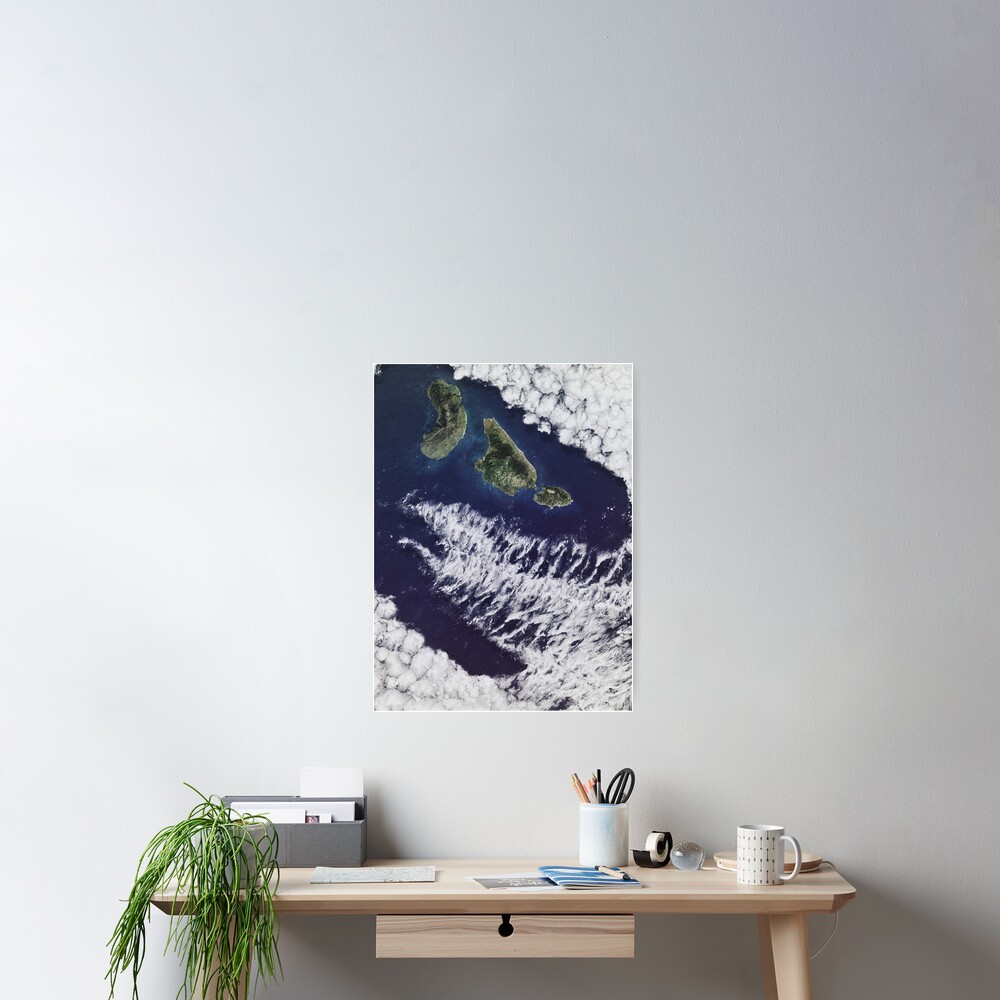 Jurassic Park Satellite Poster