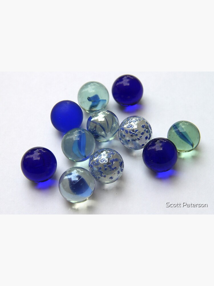 Blue Marbles by spaterson