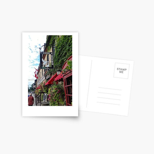 Item preview, Another view of the Goose and Gridiron Pub, Merrickville, ON Canada designed and sold by Shulie1.