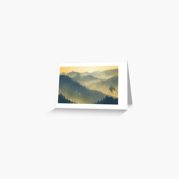 The Forest Giant Greeting Card