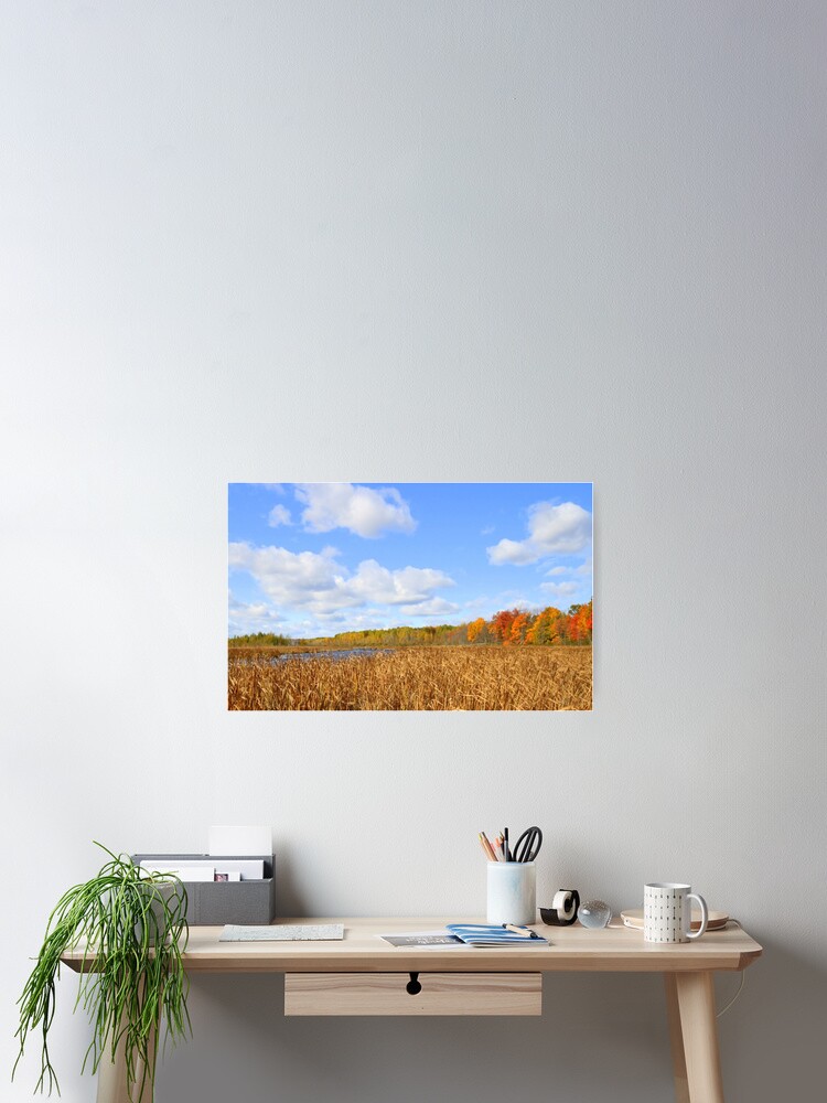 Thumbnail 2 of 3, Poster, Autumn Mer Bleu designed and sold by spaterson.
