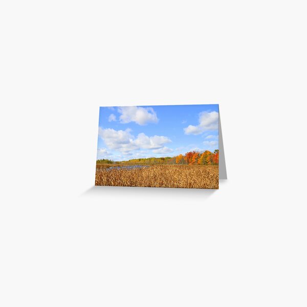 Autumn Mer Bleu Greeting Card