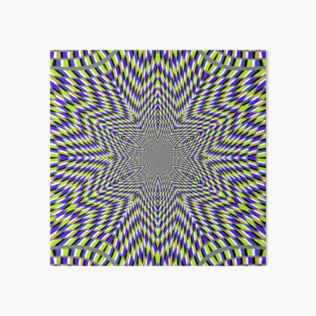 Optical #Art: Moving #Pattern #Illusion - #OpArt  Art Board Print