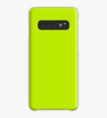 Lime Flat Color Case/Skin for Samsung Galaxy