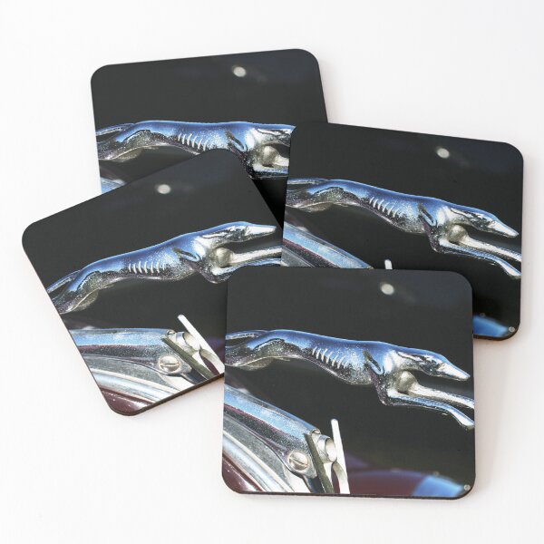 Item preview, Greyhound hood ornament designed and sold by Thaddeus Zajdowicz.