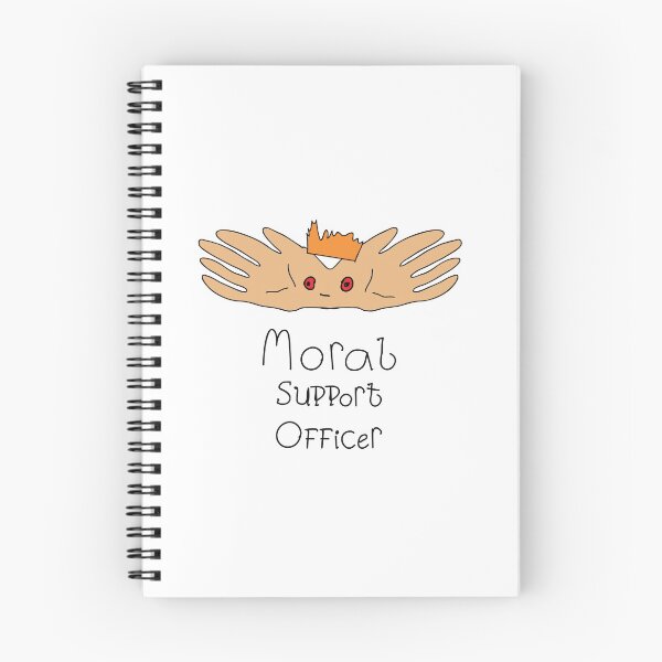 Item preview, 'Moral Support Officer' by Hannah Stringer (Stringer Things) designed and sold by stringerthings.